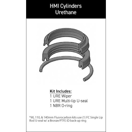 Parker - After Market Parts Hydraulic Cylinder Repair Kit- I-RK-I-U-1-140mm RK2HM1401